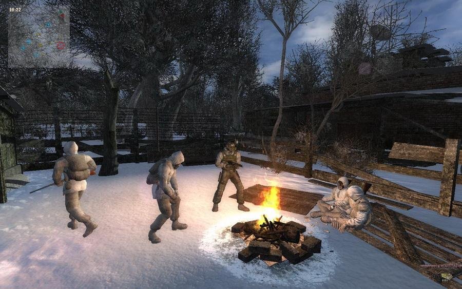 Скриншот S.T.A.L.K.E.R.: Clear Sky - Кровавый закат [v.2.0] (2012) PC
